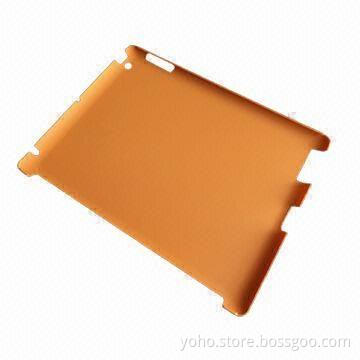 Rubber Oil PC Cover for New iPad with Smart Cover Used Together, Different Colors Choose
